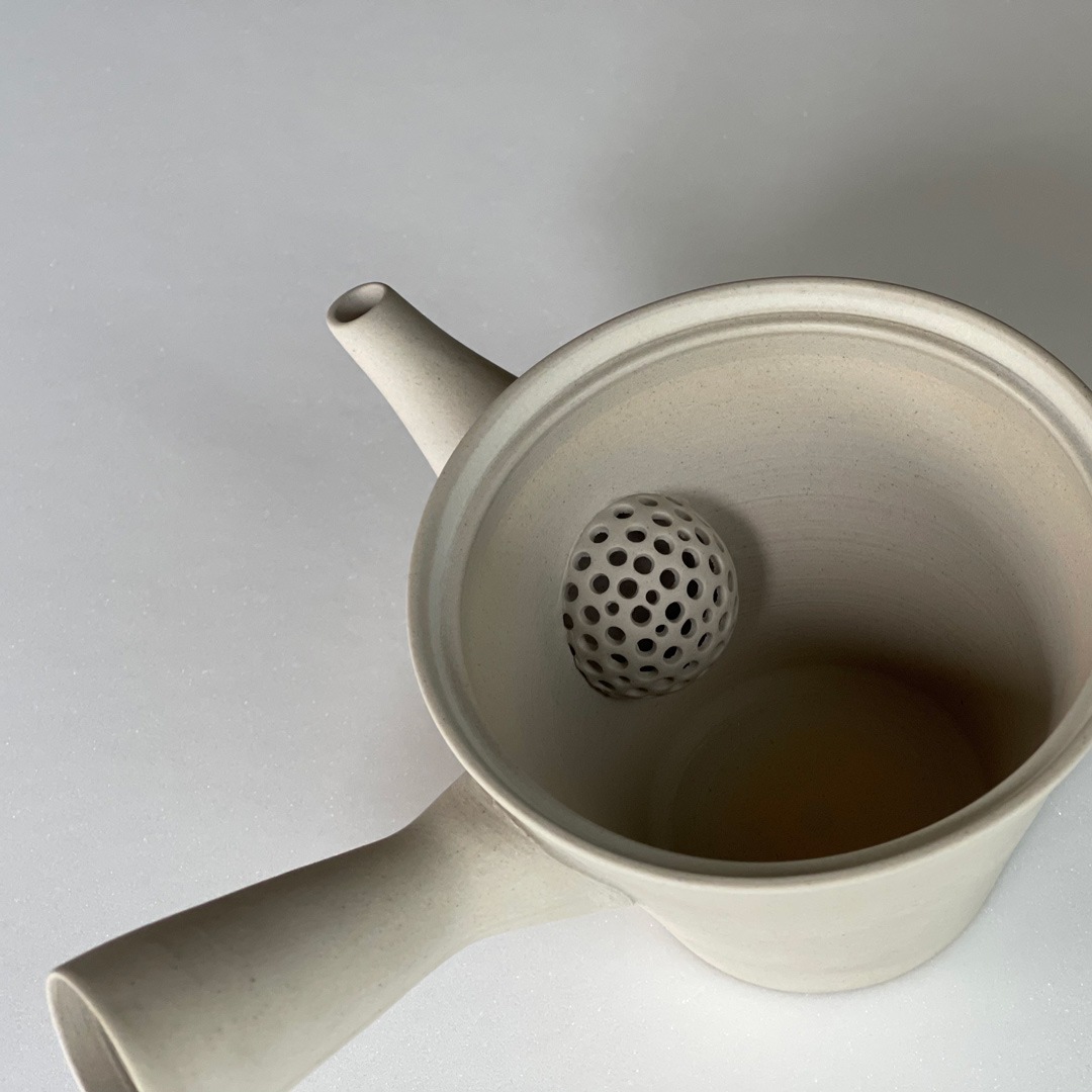 急須SENCHA150白練イメージ